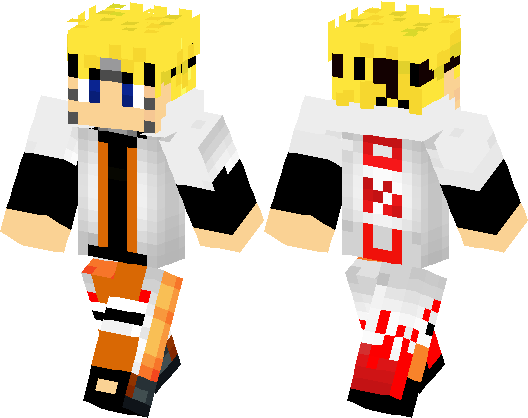 Skin Minecraft Pe Naruto (528x418), Png Download