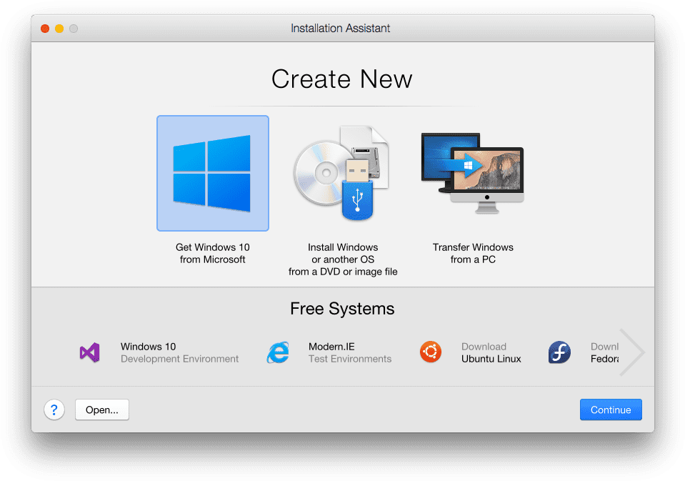 Parallels Desktop > File > New - Centos (984x696), Png Download
