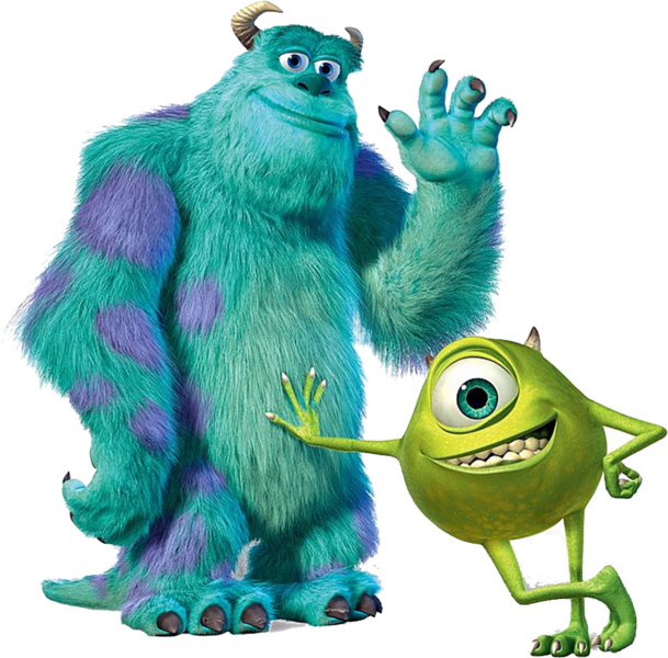Share This Image - Monster Inc Happy Birthday (609x600), Png Download