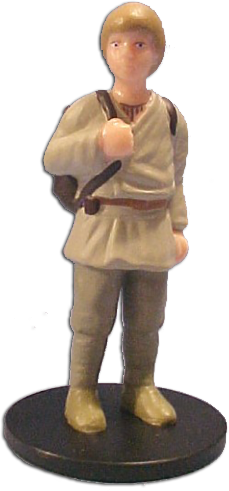 Star Wars Figurine Anakin Skywalker - Figurine (500x1004), Png Download
