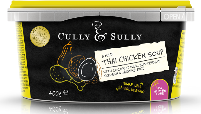 Soup Thai Chicken - Cully & Sully A Comfy Chicken Casserole 400g (684x405), Png Download