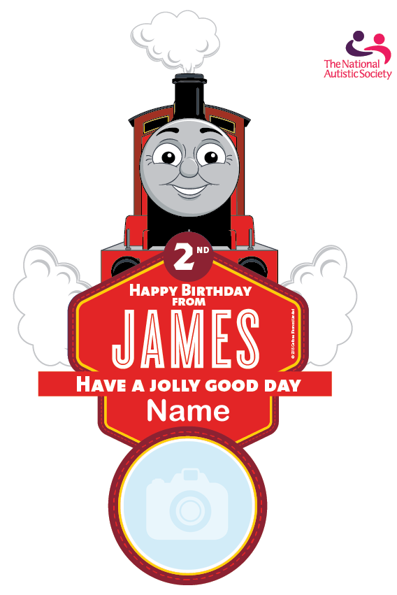 Thomas The Tank Engine Clipart James Train - Thomas And Friends 4th Birthday (680x850), Png Download