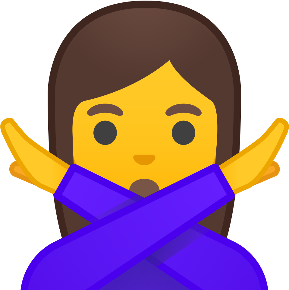 эмоджи с перекрещенными руками. знак запрета. смайлик запрещено. смайлик с знаком. смайл запрет.