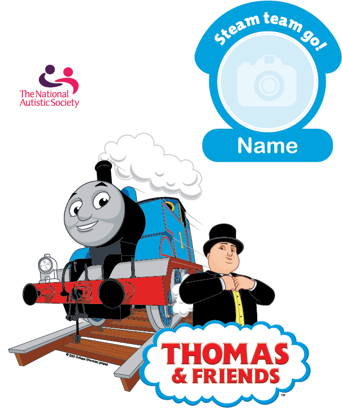 Thomas The Tank Engine T-shirt - National Autistic Society Thomas Tank Engine (680x850), Png Download