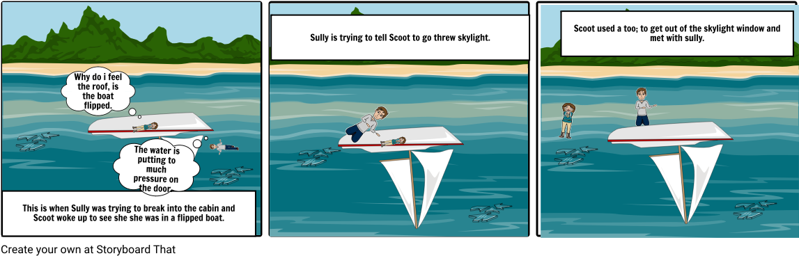 This Is When Sully Was Trying To Break Into The Cabi - Hotu Matu'a (1164x385), Png Download