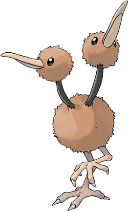 Doduo Png (431x431), Png Download