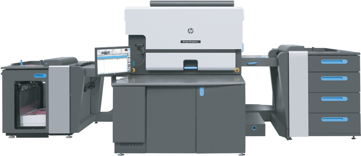 A Hewlett Packard Indigo Digital Press - Hp Indigo 7900 Digital Press Price (1380x540), Png Download