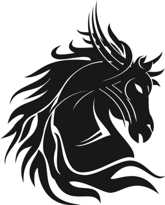 Caballo 001 - Cafepress Italian Stallion Tile Coaster (400x400), Png Download