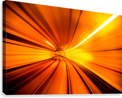 Wormhole Canvas Print - Trademark Art Alfred Myers 'wormhole' Gallery-wrapped (429x344), Png Download