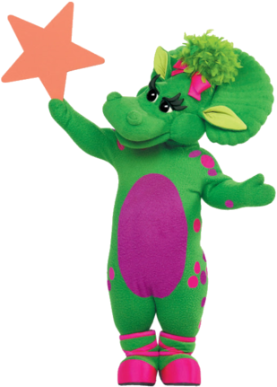 Pbs Kids - Barney Bj And Baby Bop Png (355x479), Png Download