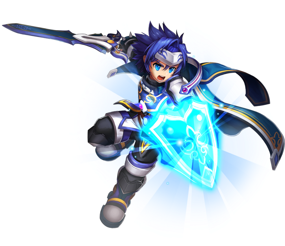 Ronan Aegisknight - Grand Chase (1024x907), Png Download