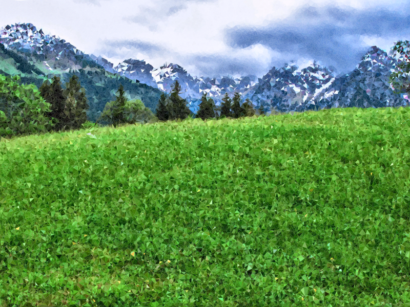 Medium Image - Alpine Meadow (800x600), Png Download