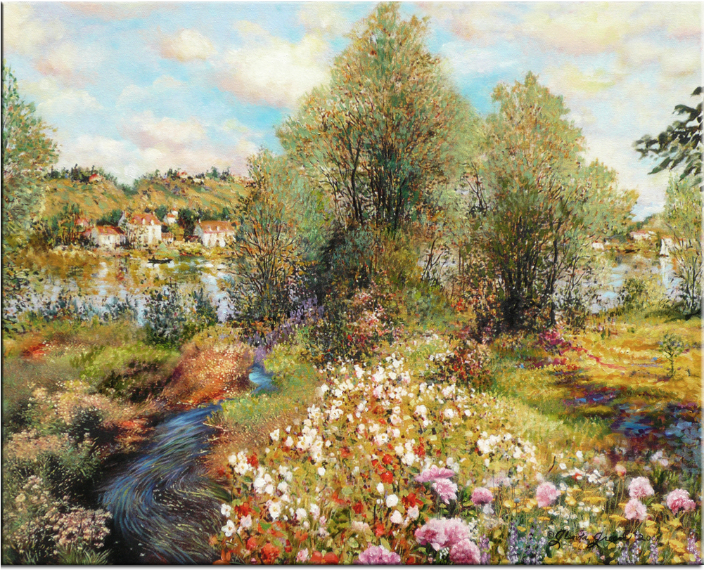 Spring Meadow (1000x1000), Png Download