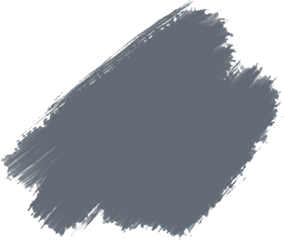 Barney Chalked Finish Paint - Png Grey Brush Stroke (500x500), Png Download
