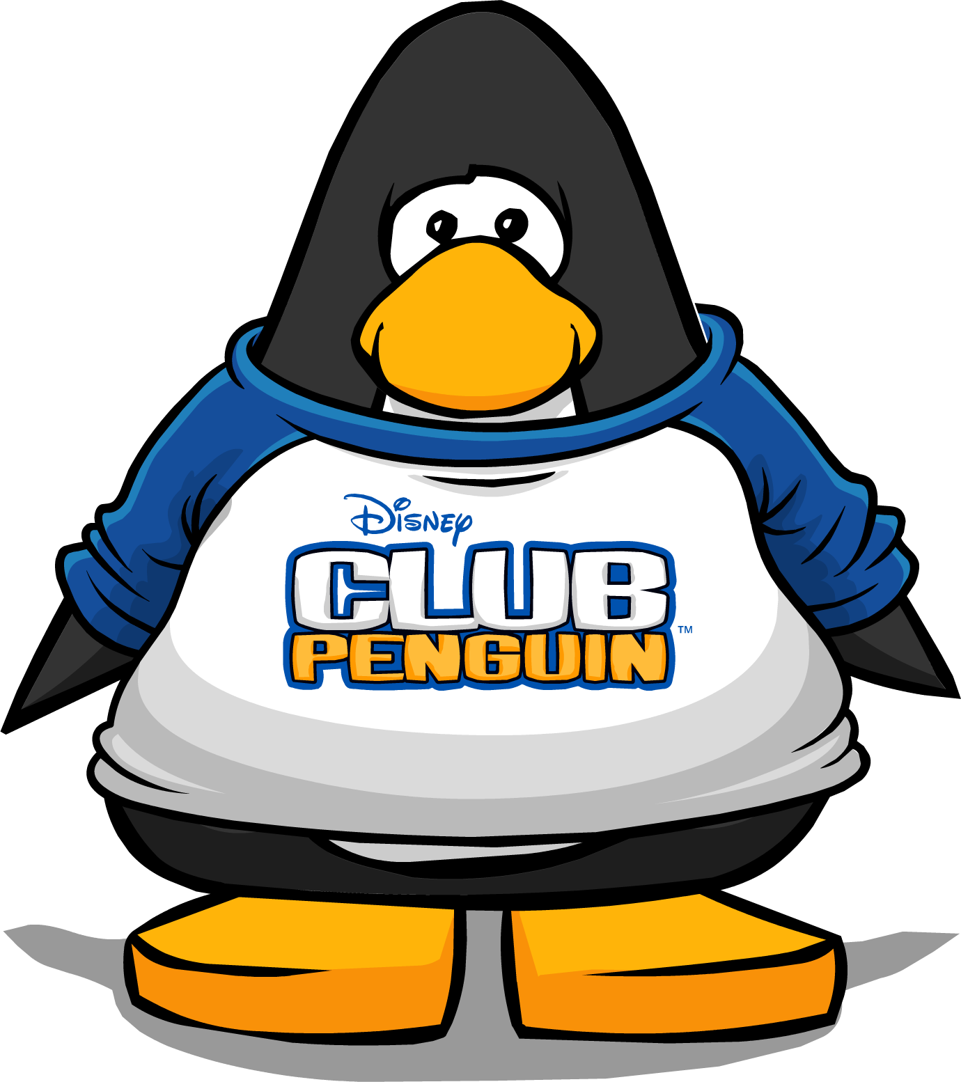 Club Shirt From A Player Card - Club Penguin Club Penguin Shirt (1380x1554), Png Download