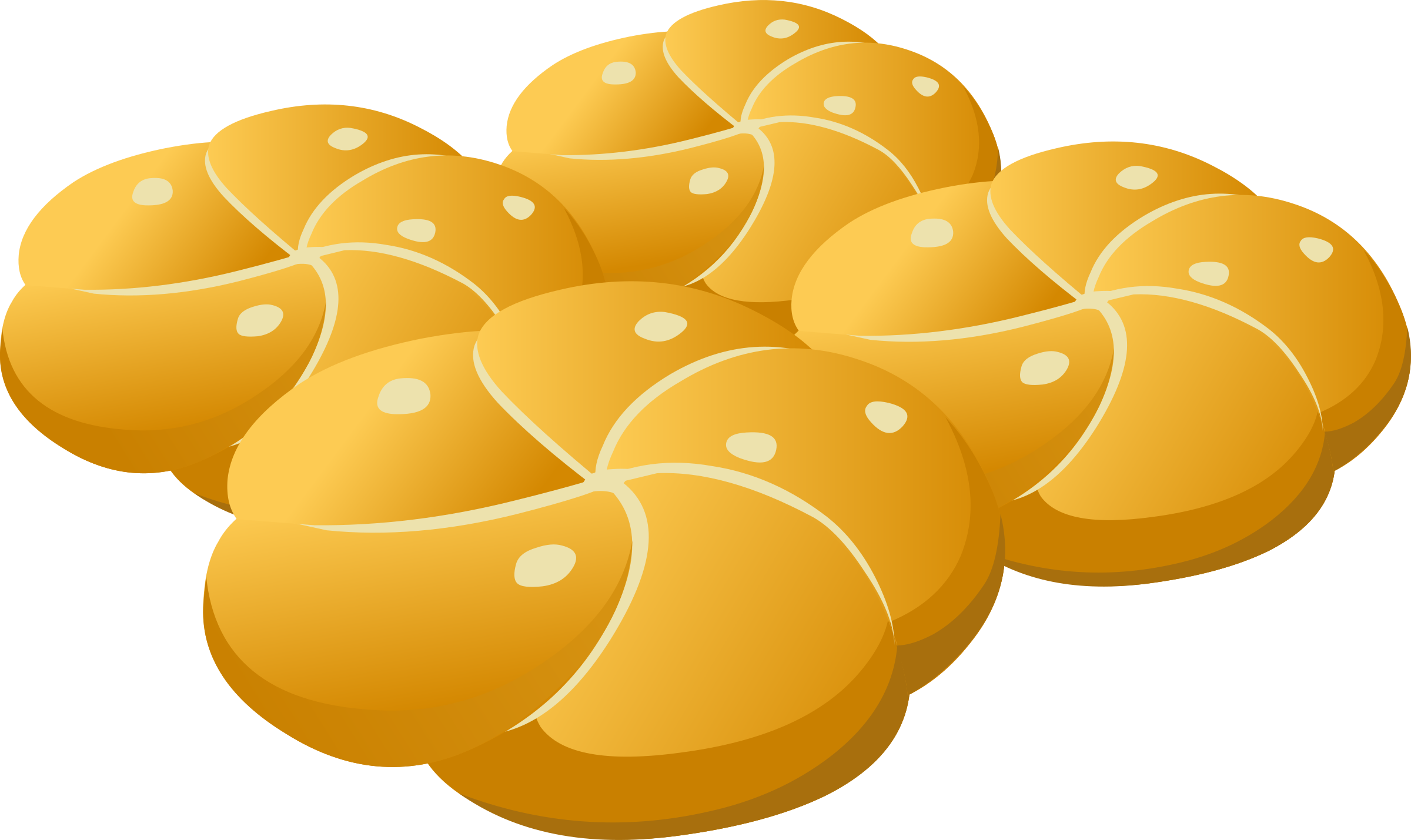 This Free Icons Png Design Of Food Bun (2400x1429), Png Download