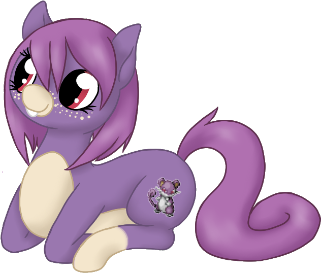 Katze Des Grauens, Pokémon, Ponified, Rattata, Safe, - Pokémon (677x569), Png Download