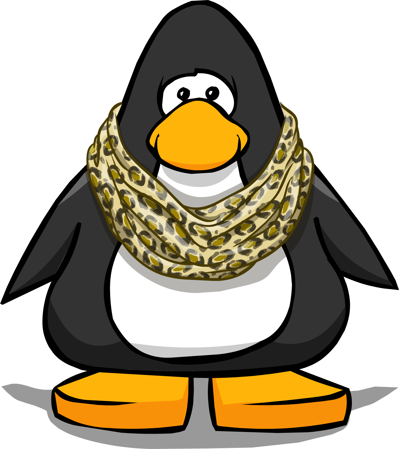 Scarf Clipart Club Penguin - Club Penguin With Bow Tie (1380x1554), Png Download