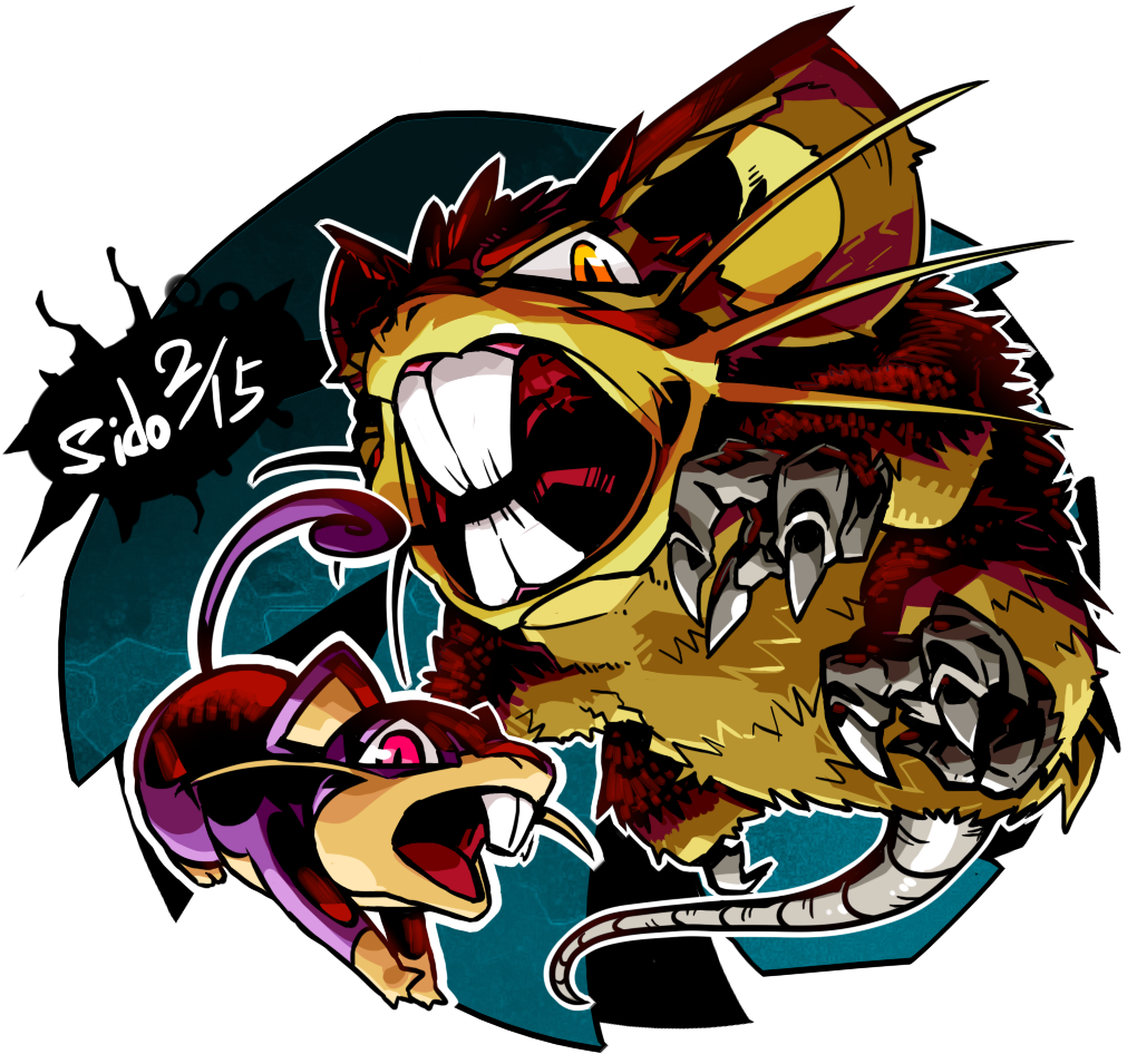 Resized To 83% Of Original - Raticate (1019x955), Png Download