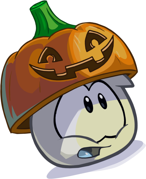 Club Penguin Halloween Puffle (600x700), Png Download