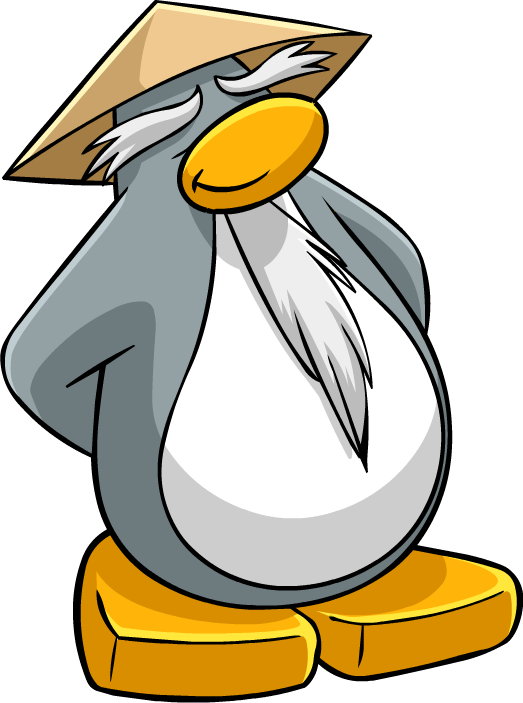 If You Are Gonna Say A Bad Pick Up Line At Least Say - Club Penguin Card Jitsu Sensei (523x703), Png Download
