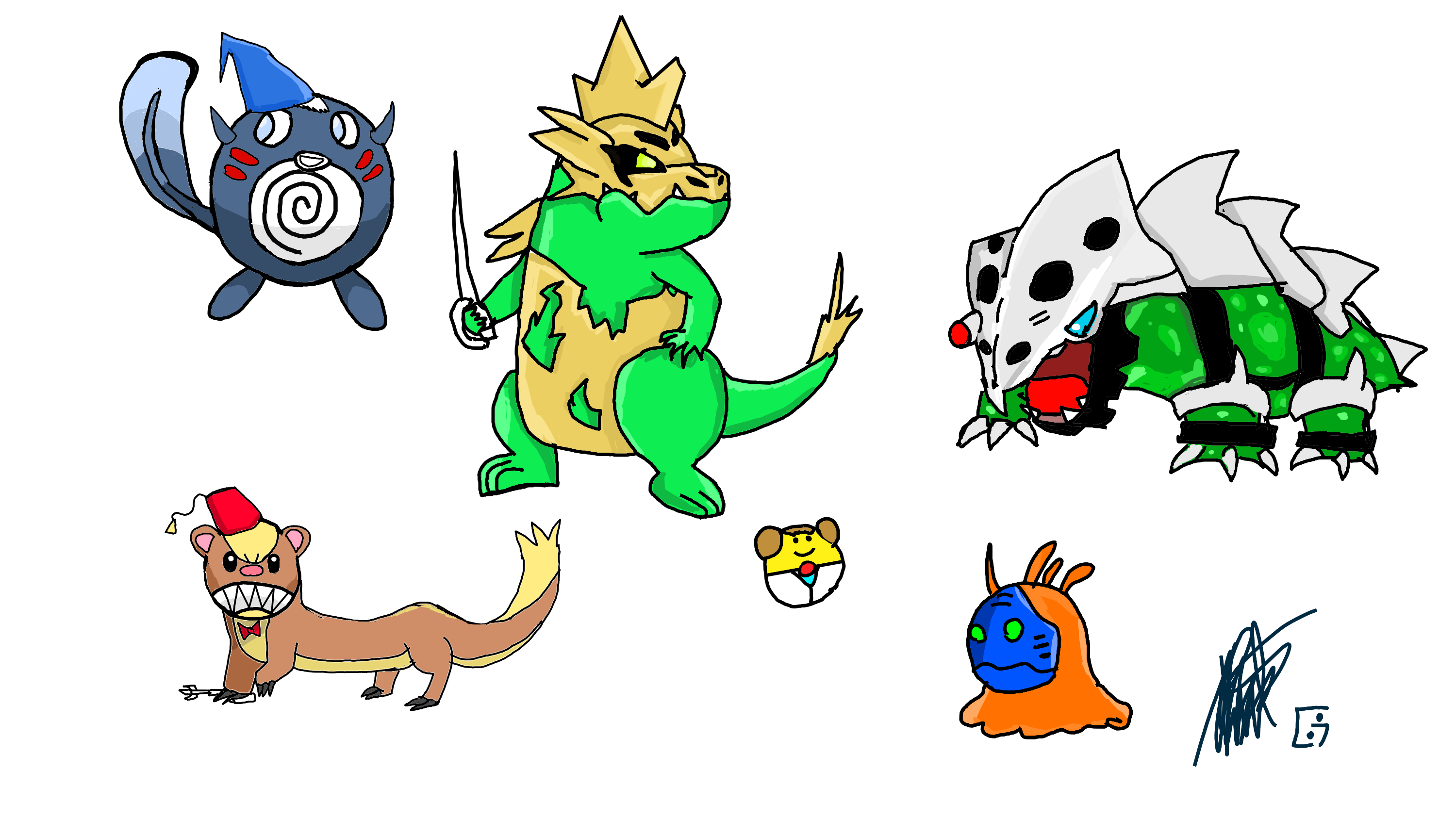Pokemods 682 Kb - Cartoon (3000x1688), Png Download