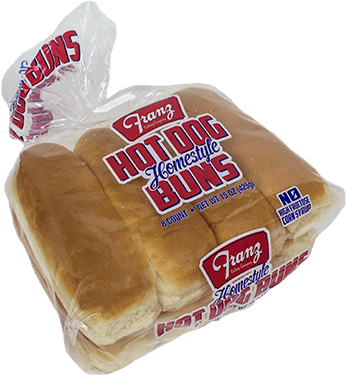 Homestyle Hotdog Buns - Hot Dog Bun (400x400), Png Download
