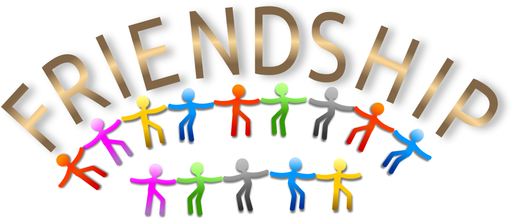 Friend Vector Free Png Clipart - Friendship Png (1024x438), Png Download