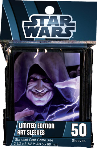 Force Lightning Art Card Sleeves - Star Wars - Card Sleeve Force Lightning 50 Count (315x479), Png Download