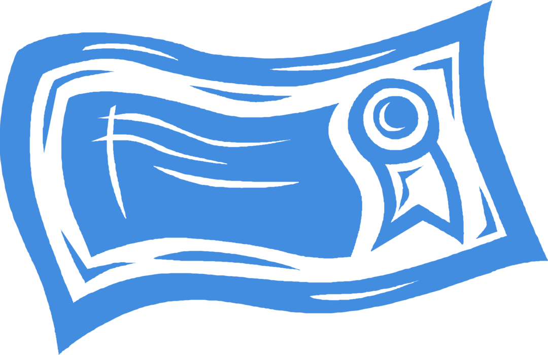 Vector Illustration Of Certificate Of Authenticity - Renewable Energy (1080x700), Png Download