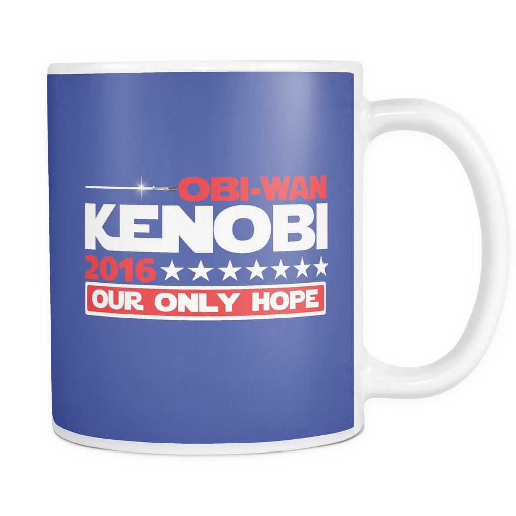 Election 2016 Obi-wan Kenobi Mug - Voting (1024x1024), Png Download