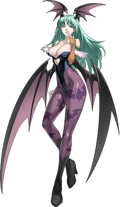 Morrigan - Morrigan Succubus (392x676), Png Download