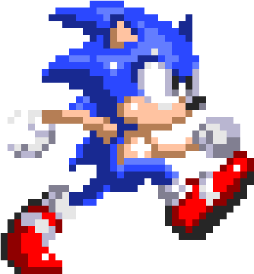 Sonic 3 Sprite Png Clipart Library - Sonic 3 Mania Sprites (390x420), Png Download