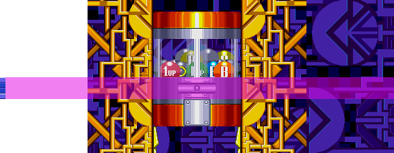 The Same Trick Is Used In Sonic 2's Title Screen Animation - Graphic Design (576x224), Png Download