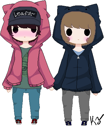Leafyishere X By Loveeruptiion On Deviantart - Leafyishere Base (492x464), Png Download