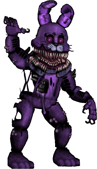Five Nights At Freddy's Twisted Bonnie (438x768), Png Download