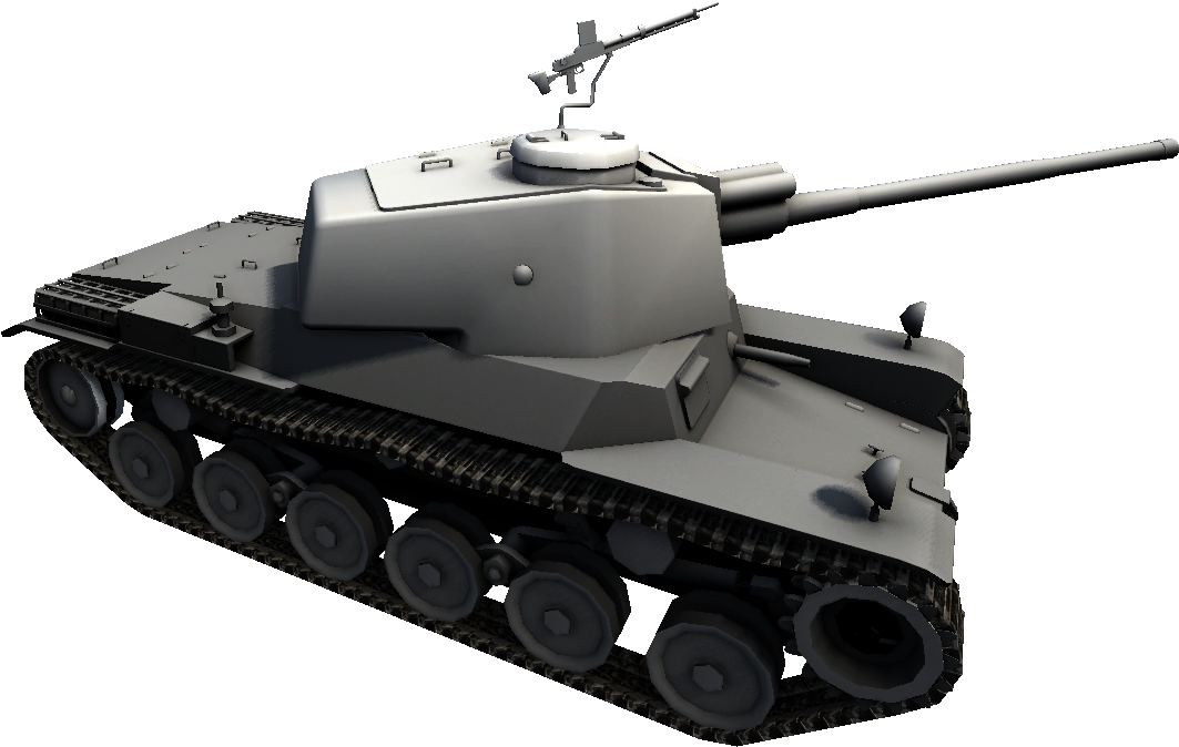Its Actually A Mount For The Pintle Machine Gun - Churchill Tank (1100x700), Png Download