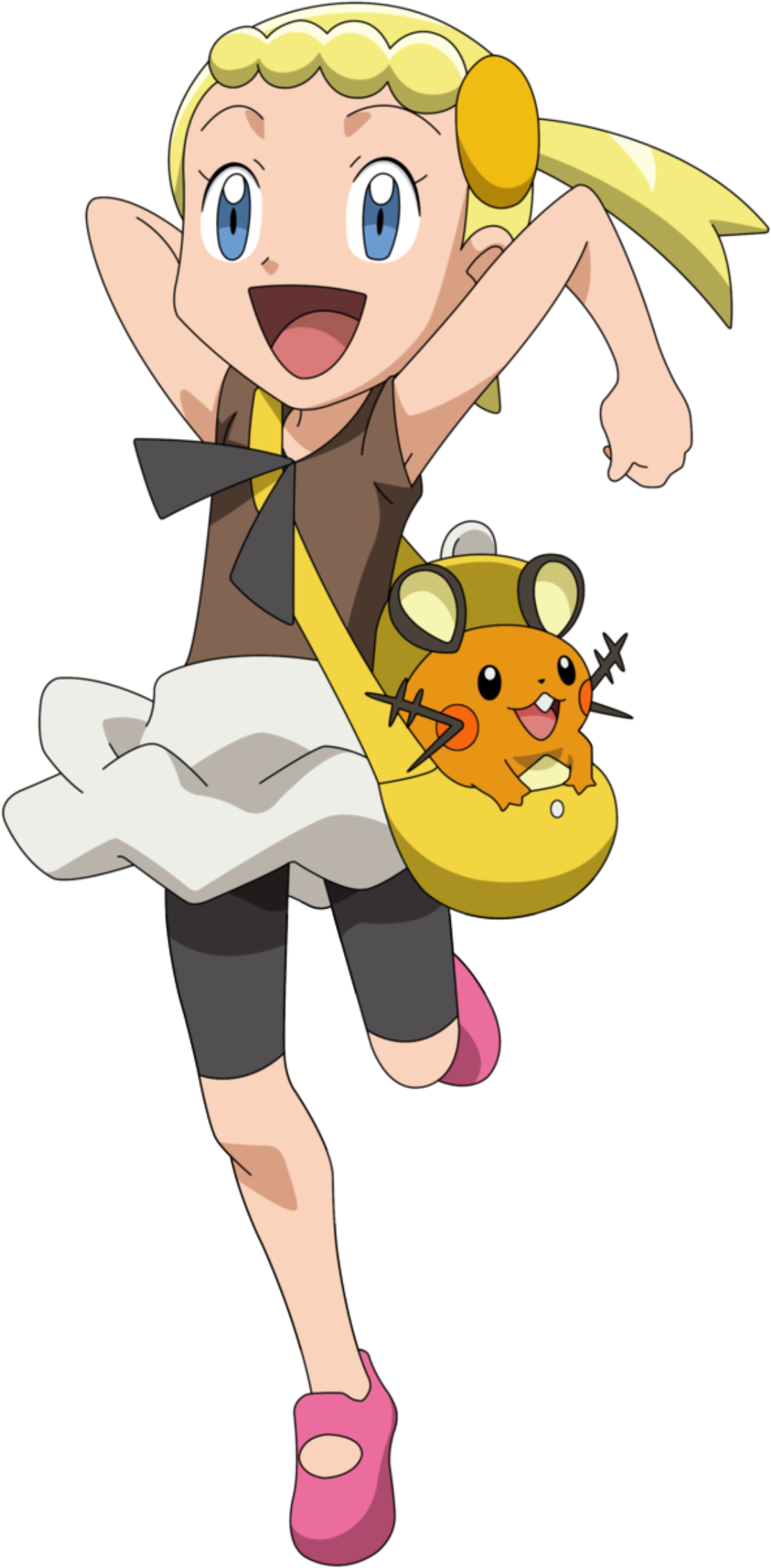 Bonnie - 神奇 寶貝 柚 麗 嘉 (639x1250), Png Download