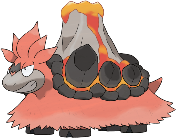 I Swear I Thought This Was One Of Those Slug Pokemon - Mega Camerupt (600x600), Png Download