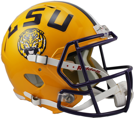 Lsu Football Helmet (475x419), Png Download