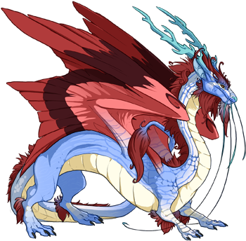 Salamence - Temeraire Flight Rising (350x350), Png Download