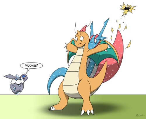 “ Glimmer The Carbink - Salamence (500x409), Png Download