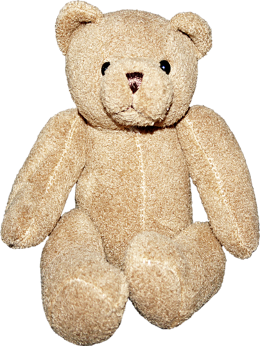 Teddy Bear (375x500), Png Download