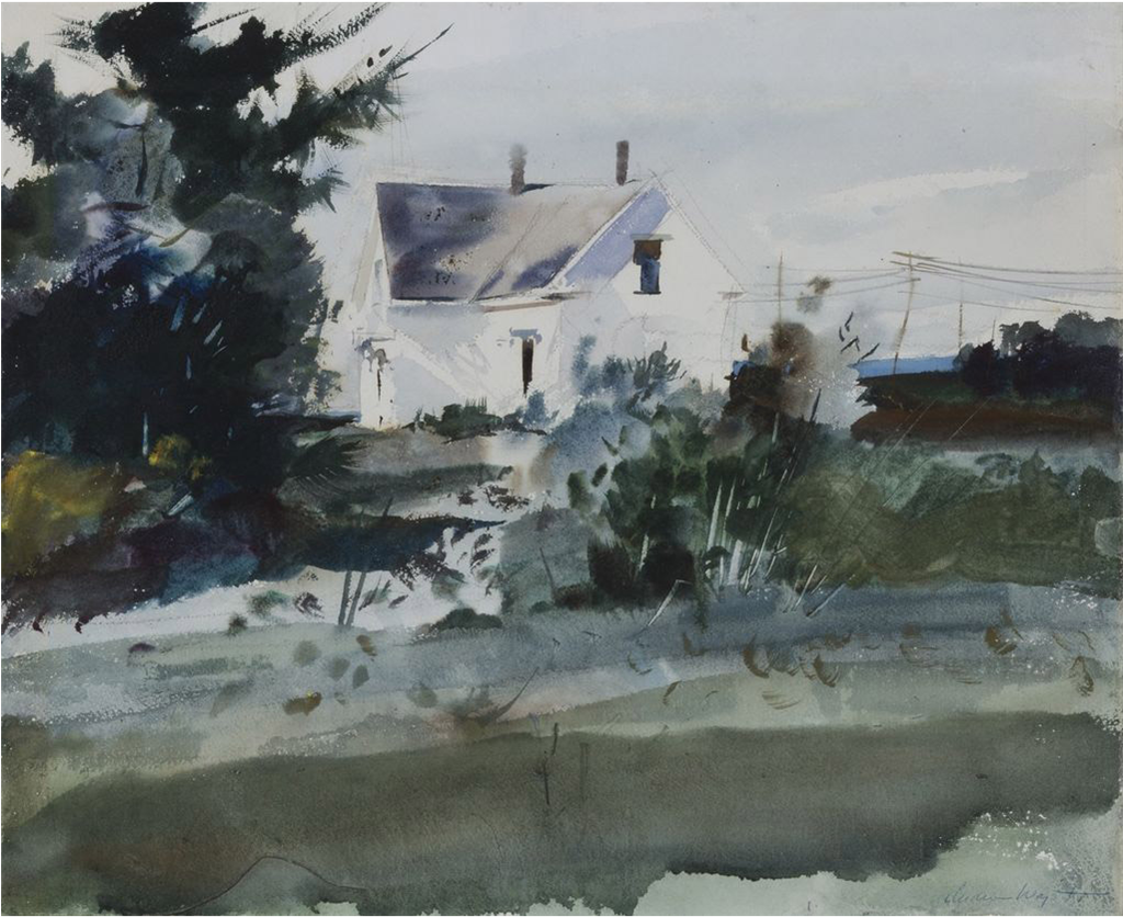 Andrew Wyeth, Tamarack House, Maine, - Andrew Wyeth (1023x1023), Png Download
