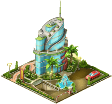 Starry Night Hotel - Hotel (379x377), Png Download
