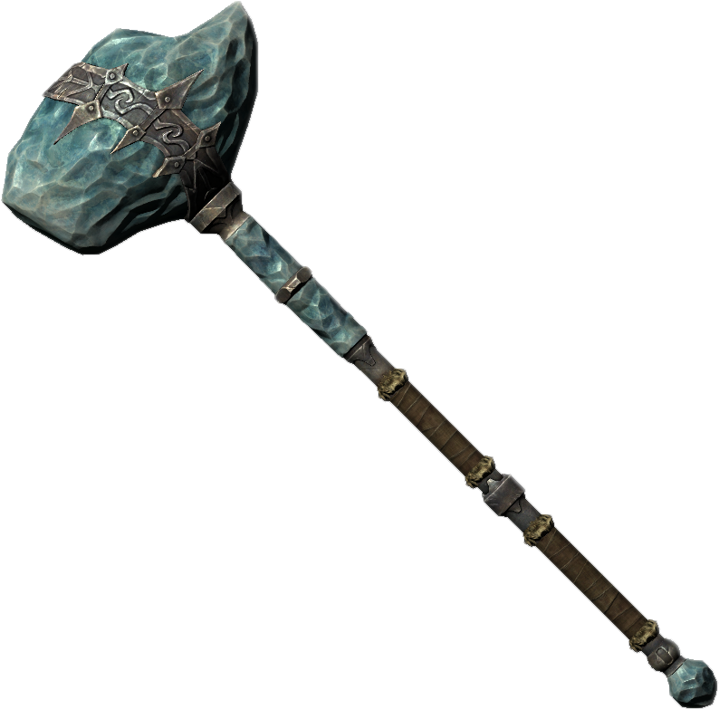Skyrim Warhammer (800x800), Png Download