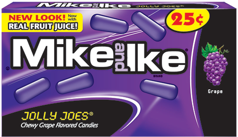 Mike And Ike Jolly Joes Chewy Candy - Red Rageous Mike And Ike (500x500), Png Download
