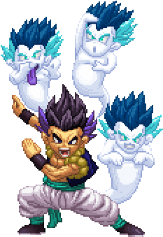 Hello Everyone, Team Z2 Is Proud To Announce Our Next - Hyper Dragon Ball Z Gotenks (300x400), Png Download