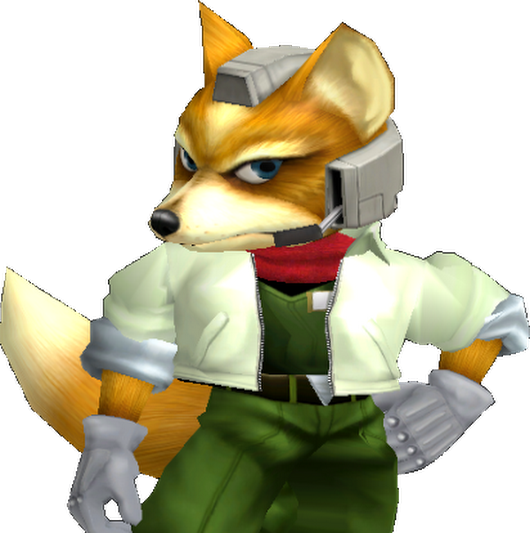 Photo - Star Fox Melee (530x533), Png Download