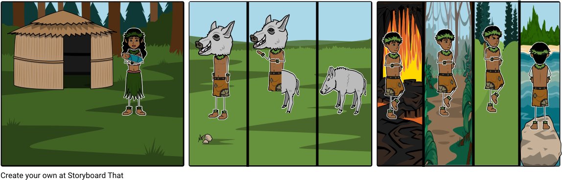 Hog God - Cartoon (1164x385), Png Download